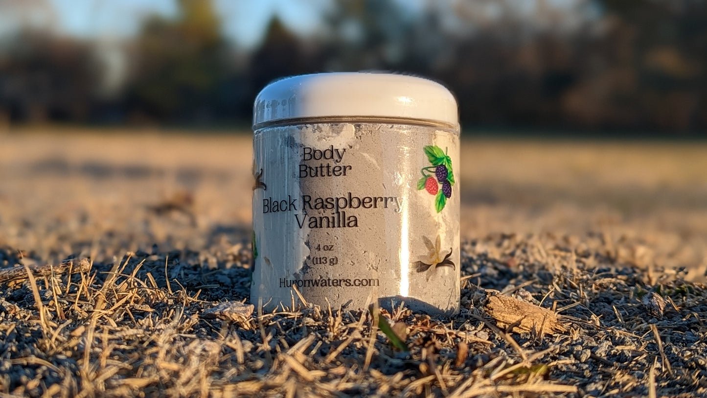 Black Raspberry Vanilla Body Butter (4oz)