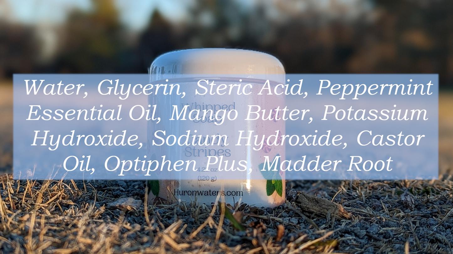 Candy Stripes Whipped Soap (2.25oz)