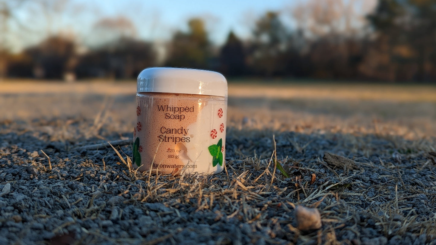Candy Stripes Whipped Soap (2.25oz)