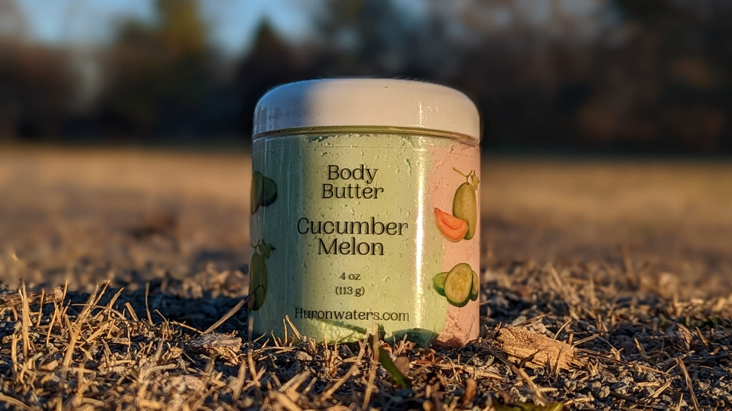 Cucumber Melon Body Butter (4oz)
