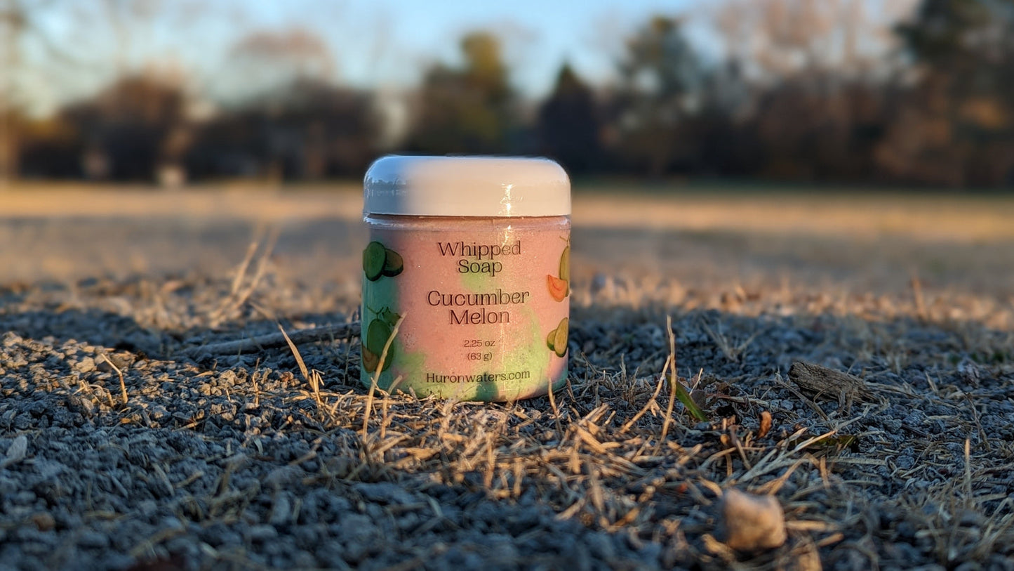 Cucumber Melon Whipped Soap (2.25oz)