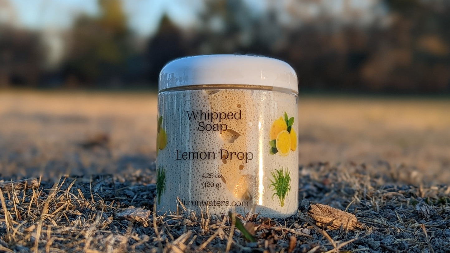 Lemon Drop Whipped Soap (4.25oz)