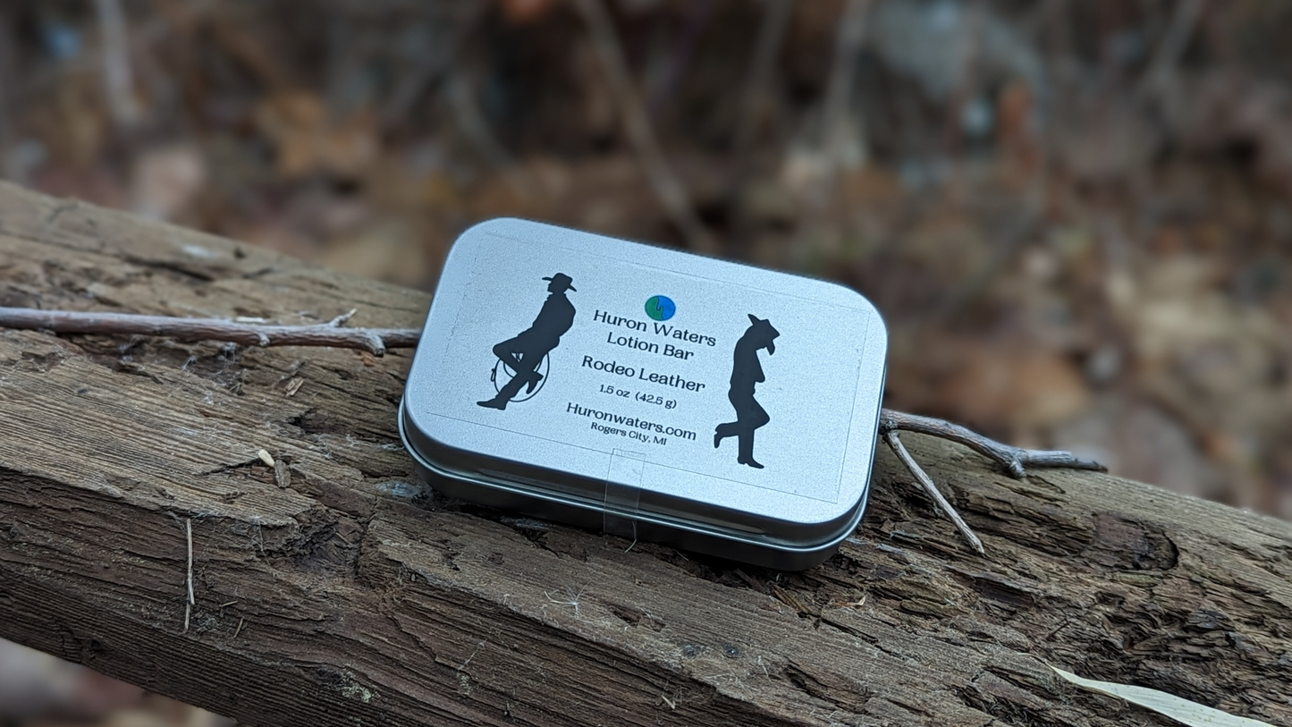 Rodeo Leather Lotion Bar
