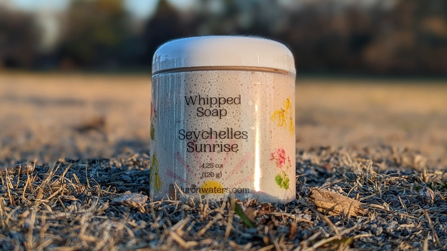 Seychelles Sunrise Whipped Soap (4.25oz)