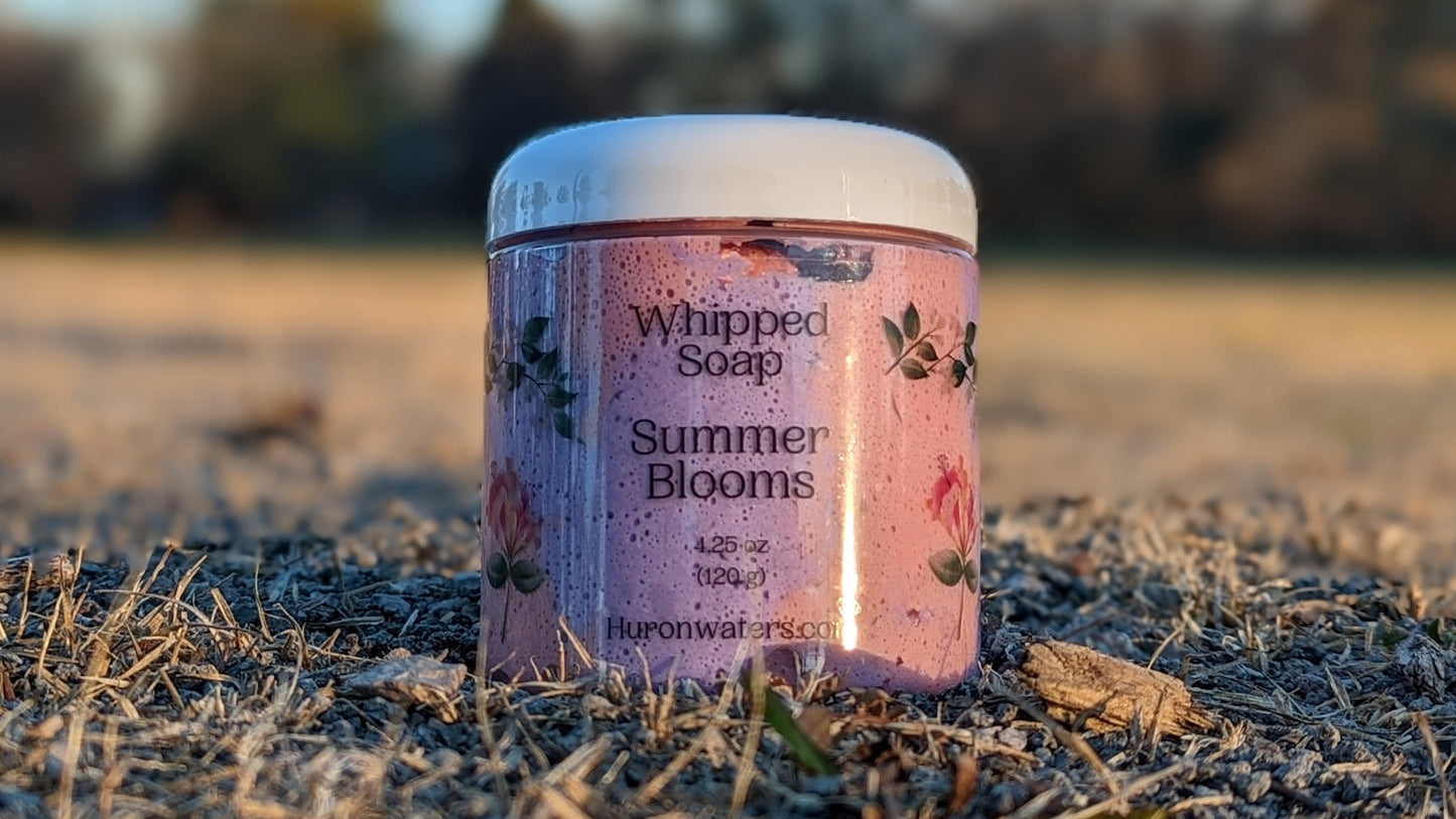 Summer Blooms Whipped Soap (4.25oz)