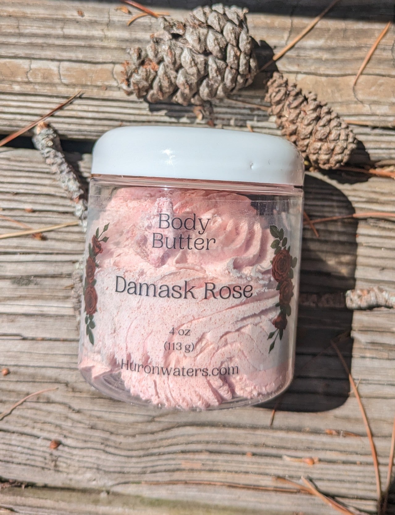 Damask Rose Body Butter 4oz