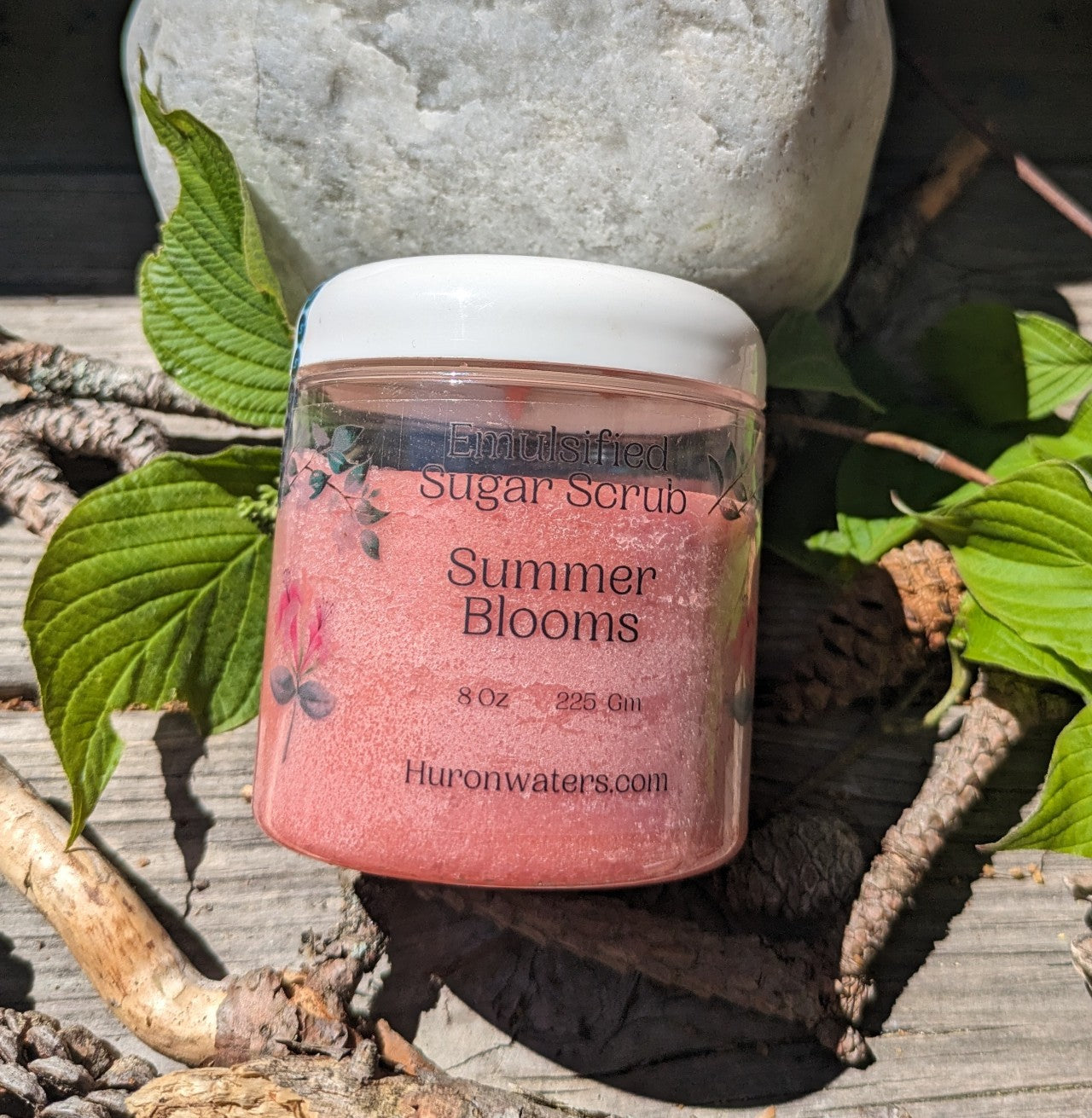 Summer Blooms Emulsified Sugar Scrub (8oz)