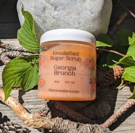 Georgia Brunch Emulsified Sugar Scrub (8oz)