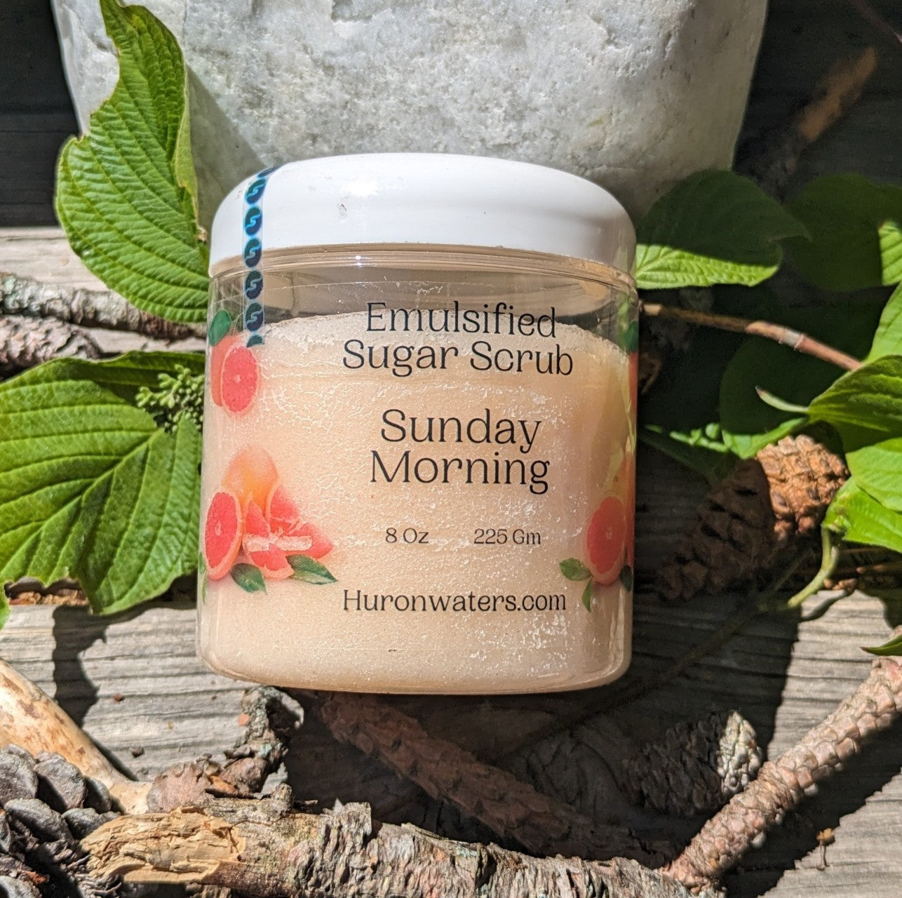 Sunday Morning Emulsified Sugar Scrub (8oz)