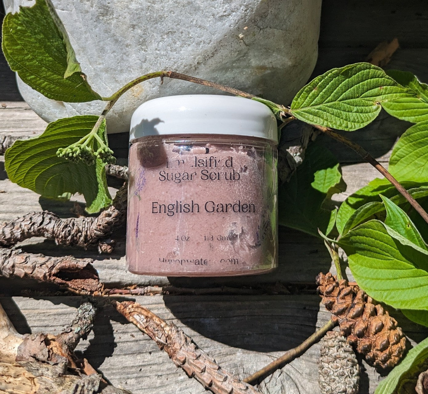 English Garden Emulsified Sugar Scrub (4oz)