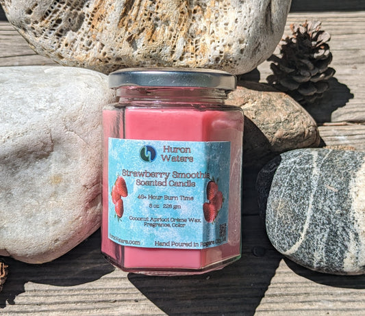 Strawberry Smoothie Candle 8oz