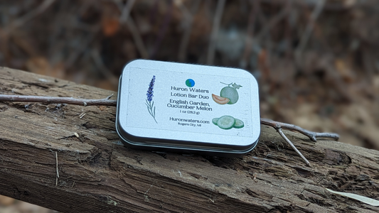 Duo (English Garden / Cucumber Melon) Lotion Bar